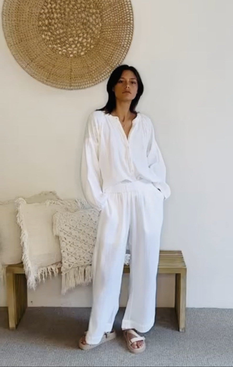 Maya Blouse - White