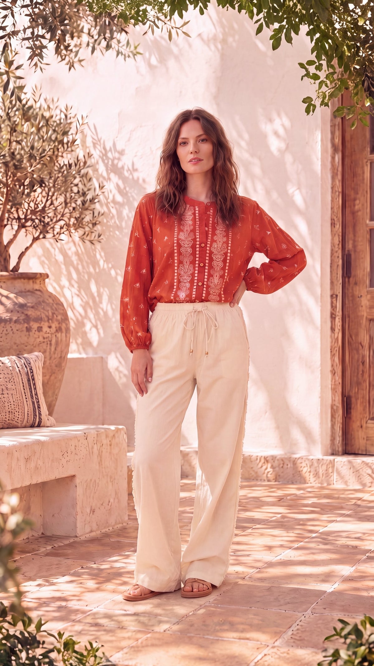 Jolie Pant - Almond