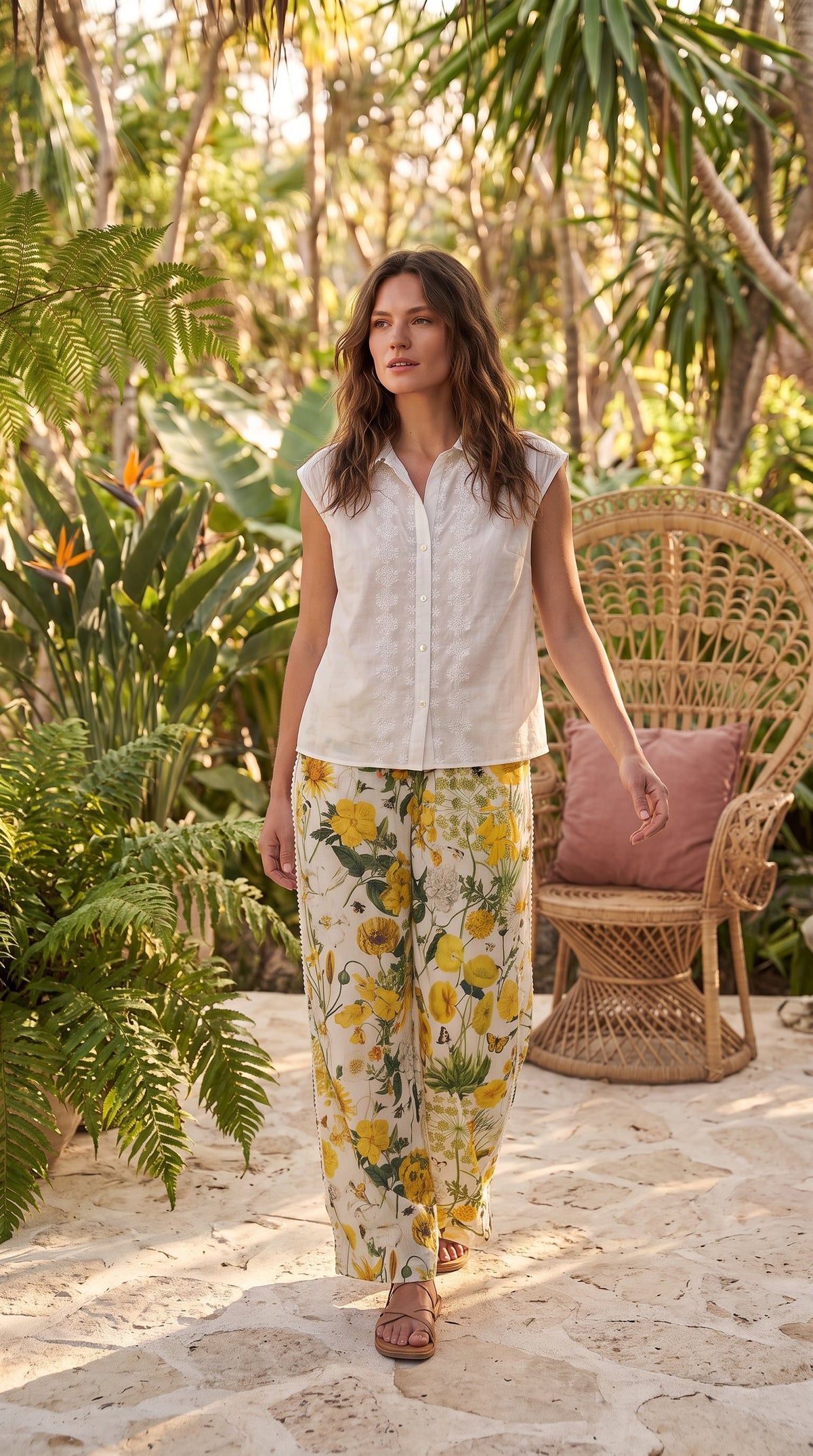 Willow Shirt - White / White