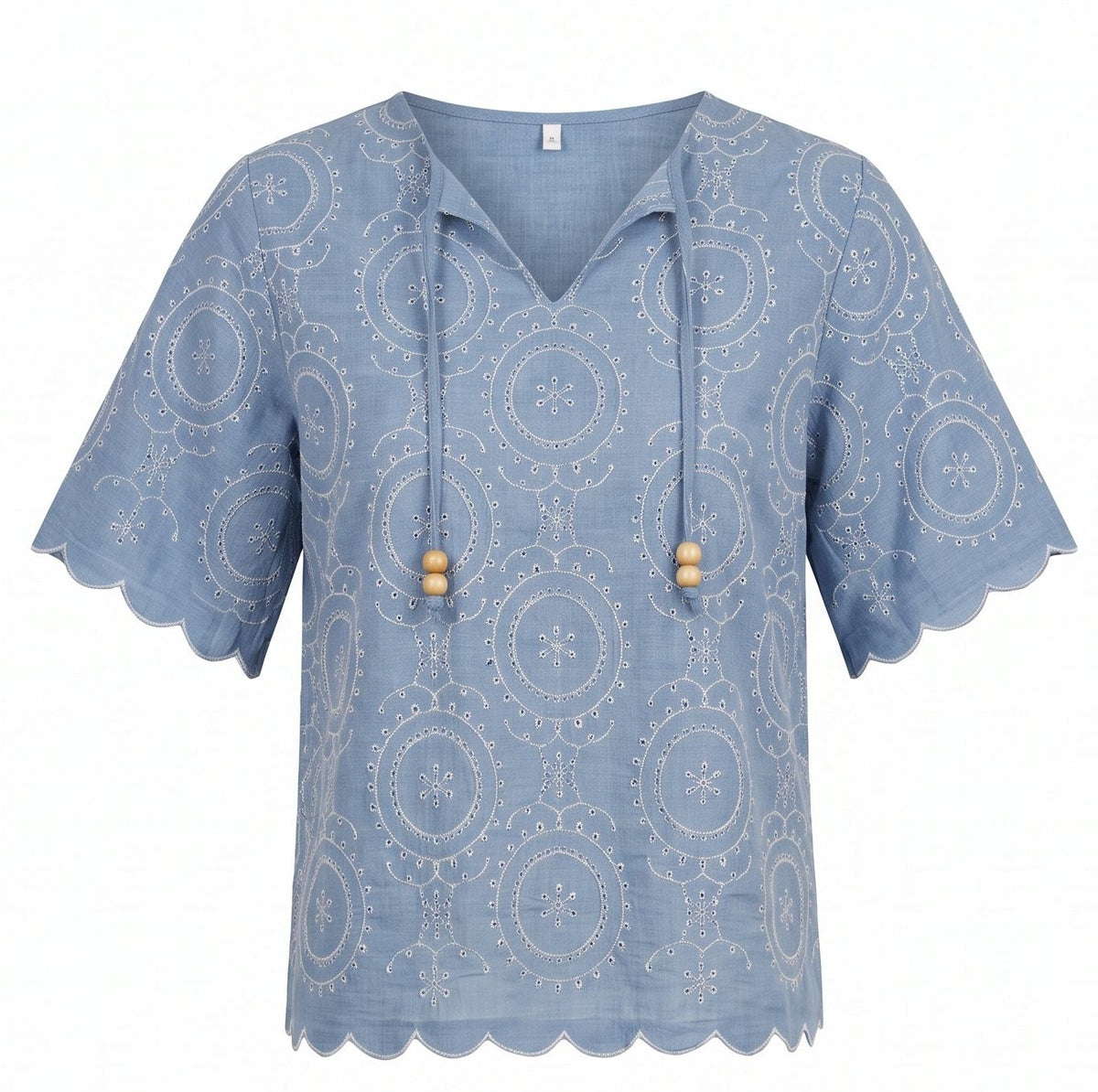 Ellie Top - Light Denim