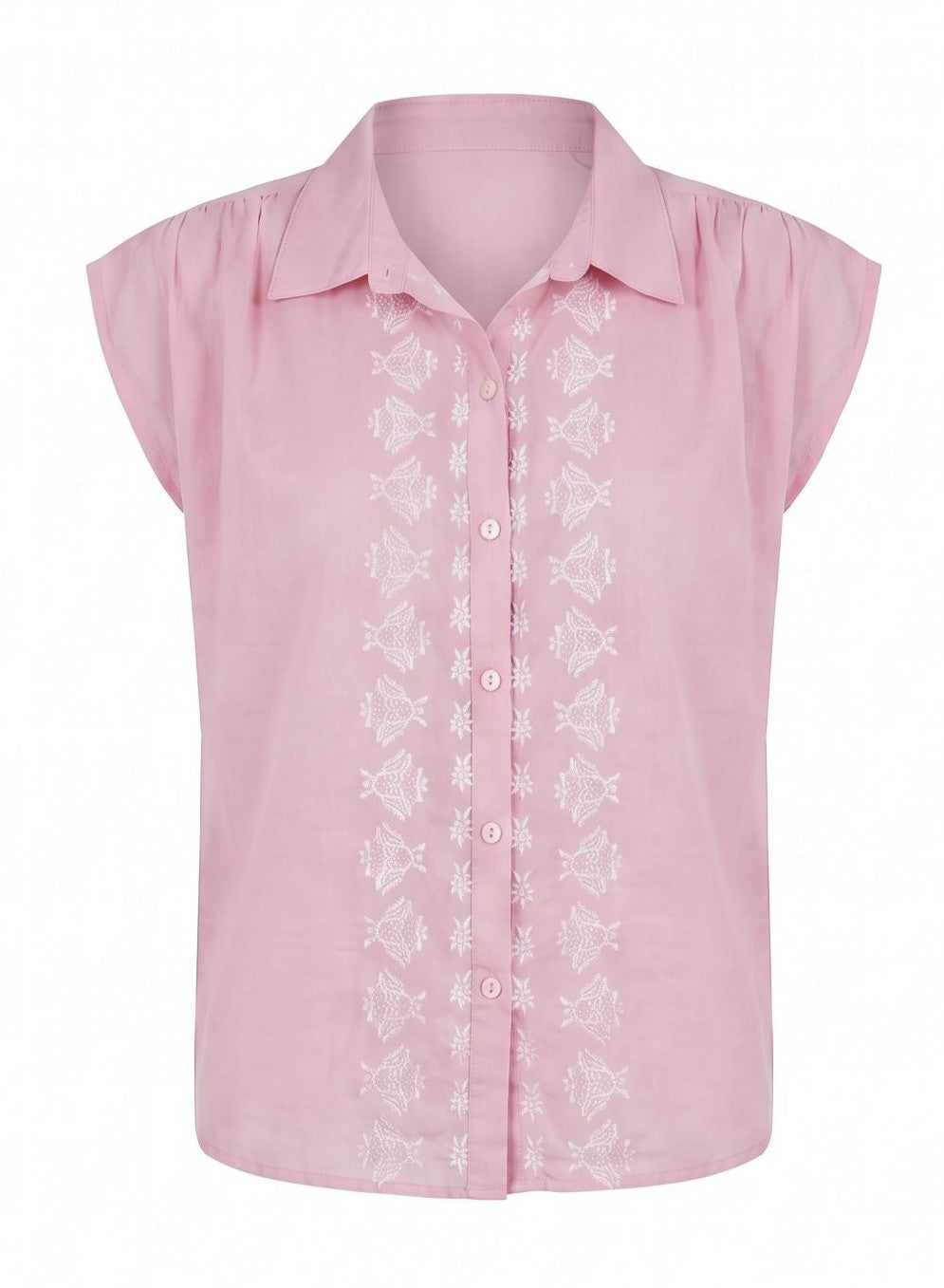 Willow Shirt - Shell / White