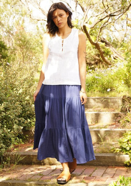 Maya Skirt- Cornflower